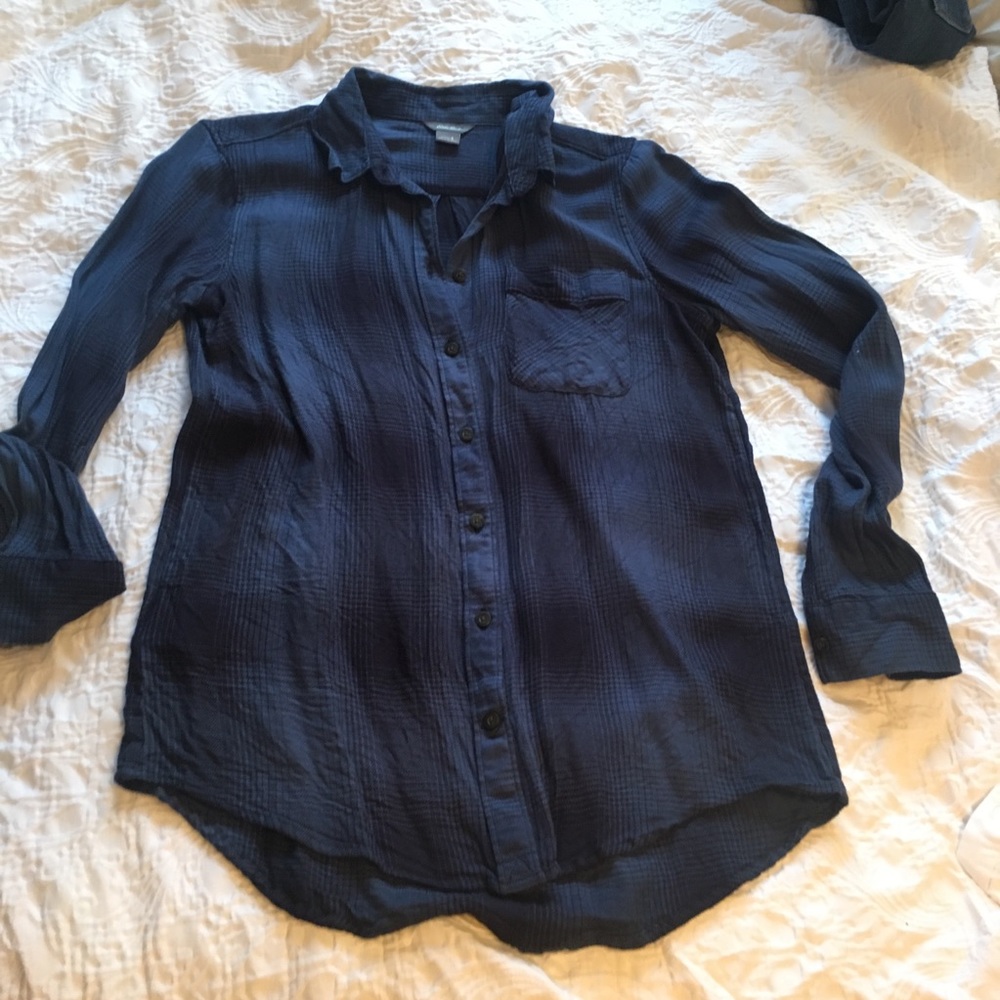 Eddie Bauer Plaid Button up